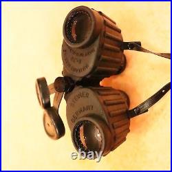 STEINER GERMANY MILITARY MARINE 8X30 BINOCULARS VINTAGE original Rare Black