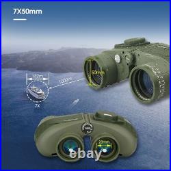 SVBONY Military Powerful Binoculars 7x50 withInternal Rangefinder
