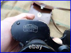 Scarce Austrian Wwii Military Binoculars Zeiss Karoly Gyor Hungarian Vintage Wwi