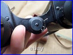 Scarce Austrian Wwii Military Binoculars Zeiss Karoly Gyor Hungarian Vintage Wwi