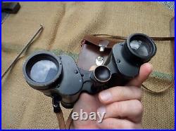 Scarce Austrian Wwii Military Binoculars Zeiss Karoly Gyor Hungarian Vintage Wwi