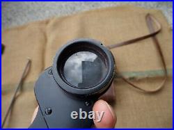 Scarce Austrian Wwii Military Binoculars Zeiss Karoly Gyor Hungarian Vintage Wwi