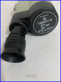 Spyglass (ZOOM) Tourist-6 20x3050 LZOS Made in Russia High Quality Vintage Rare