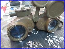 Steiner 7x50 Commander Binoculars with Compass OLIVE VINTAGE ITEM