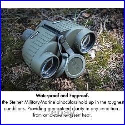 Steiner Military-Marine Series Binoculars, Lightweight Tactical Precision Opt