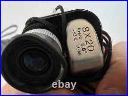 Superior Crafted Vintage MILO Coated Lens Monocular 8X20, FIELD 5.8 Japanese