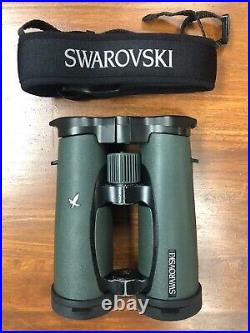 Swarovski EL 8.5 x 42 SV Binoculars Swarovision Strap Caps Excellent Condition