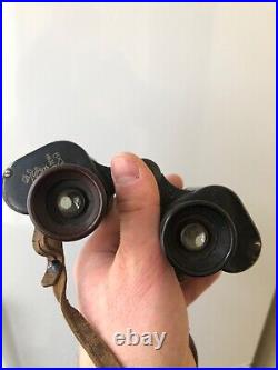 USSR Military Binoculars 630 with angular reticle Leningrad, GOMZ No. 321109