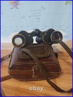 USSR field military binoculars 6x30, IZOS, RKKA 1941, full set