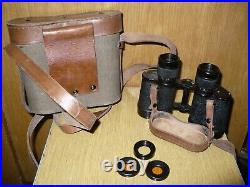 USSR field military binoculars 8x30, KOMZ, 1950s, full set