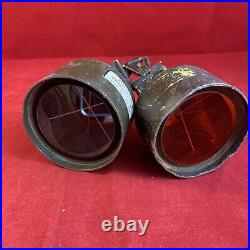 United States Military Reflector M1 Aiming Post Set Red & Clear Serial # 233 War