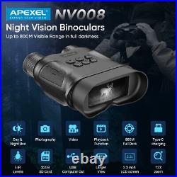 Upgrade Night Vision Device Infrared Military Binoculars Digital 1080P