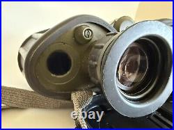 Vintage Carl Zeiss Jena, NVA East German Army Rubberized Binoculars 7 x 40