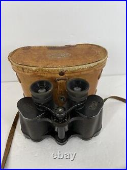 Vintage Carl Zeiss Jena Silvarem binoculars 6x30 With Case