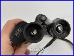 Vintage Carl Zeiss Jena Silvarem binoculars 6x30 With Case