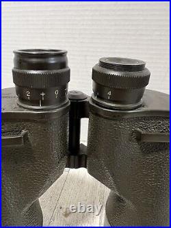 Vintage Military Model M-16 Binoculars 7 X 50 Green Stock No. 7578343