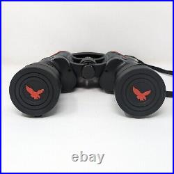 Vintage Sotem 7x50 Binoculars Rubberized With Compass Crosshairs Made In Russia