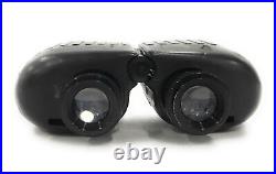 Vintage Steiner 7x50 Military Marine Black Fogproof Binoculars Made In Germany