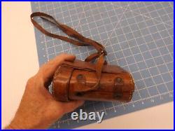 Vintage WWII Bausch & Lomb Binoculars & Compass Case military