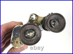 Vintage World War II German Binoculars-CAG Dienstglas-6x30-H/6400 WW2 Military