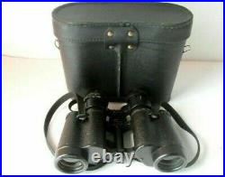 Vintage military USSR Russian Binoculars BPC 8X30 Original Leather Case