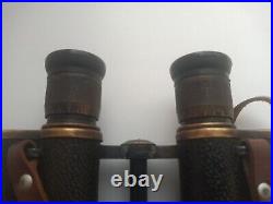 Vintage military binoculars 6×30, 1940-45s USSR