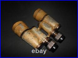 WW II German WH Army 10x50 LEITZ WIDE ANGLE BINOCULARS LATE WAR 1945 RARE