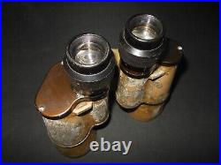 WW II German WH Army 10x50 LEITZ WIDE ANGLE BINOCULARS LATE WAR 1945 RARE