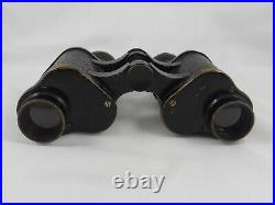 WW1 RFC W. Watson & Sons No. 3 Mk. I Dated 1918 Military BINOCULARS & Case