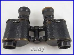 WW1 RFC W. Watson & Sons No. 3 Mk. I Dated 1918 Military BINOCULARS & Case