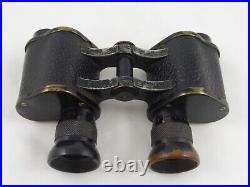 WW1 RFC W. Watson & Sons No. 3 Mk. I Dated 1918 Military BINOCULARS & Case