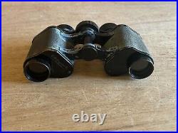 WW1 Zeiss Binoculars Bausch Lomb Military Prism Stereo 46648 Antique Vtg 8 x 25