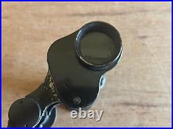 WW1 Zeiss Binoculars Bausch Lomb Military Prism Stereo 46648 Antique Vtg 8 x 25