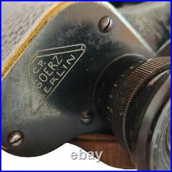 WWI C. P. Goerz Berlin 8x26 Armee-Triëder Rangefinder Binoculars D. R. P. With Case