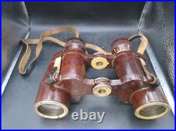 WWII Military CXN Dienstglas 6 X 30 Bakelite Binoculars #3