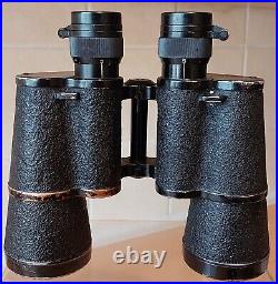 Zeiss 7x50 bmk T binoculars, Dienstglas, Srb & Stys Prague, Flip Tops