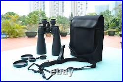Zion 20X-280X 70mm Lens Military Zoom Binoculars Big-Eye-Len Longer Eye Relief