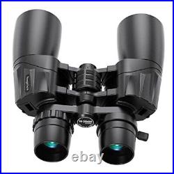 Zoom Binoculars for Adults, High Powered Military Binoculars for Bird 10-30x50